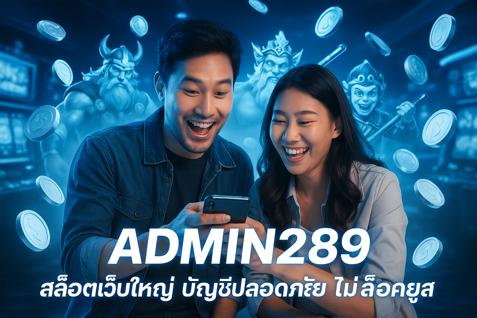 ADMIN289 สล็อตเว็บใหญ่ บัญชีปลอดภัย ไม่ล็อคยูส