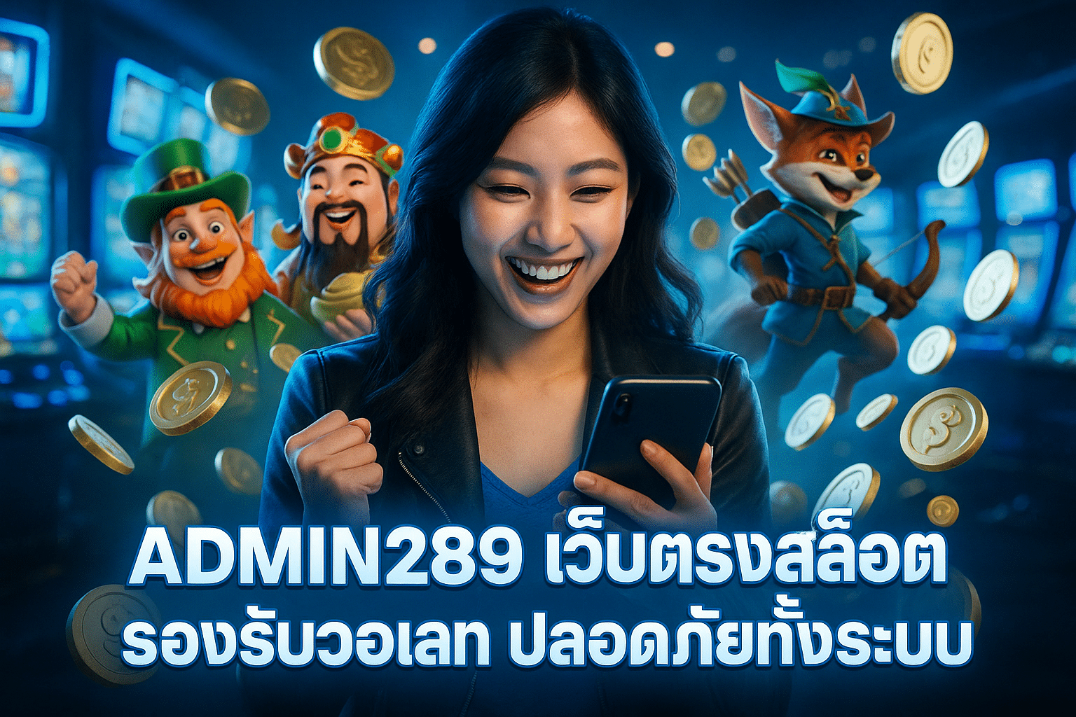 ADMIN289 เว็บตรงสล็อต รองรับวอเลท ปลอดภัยทั้งระบบ