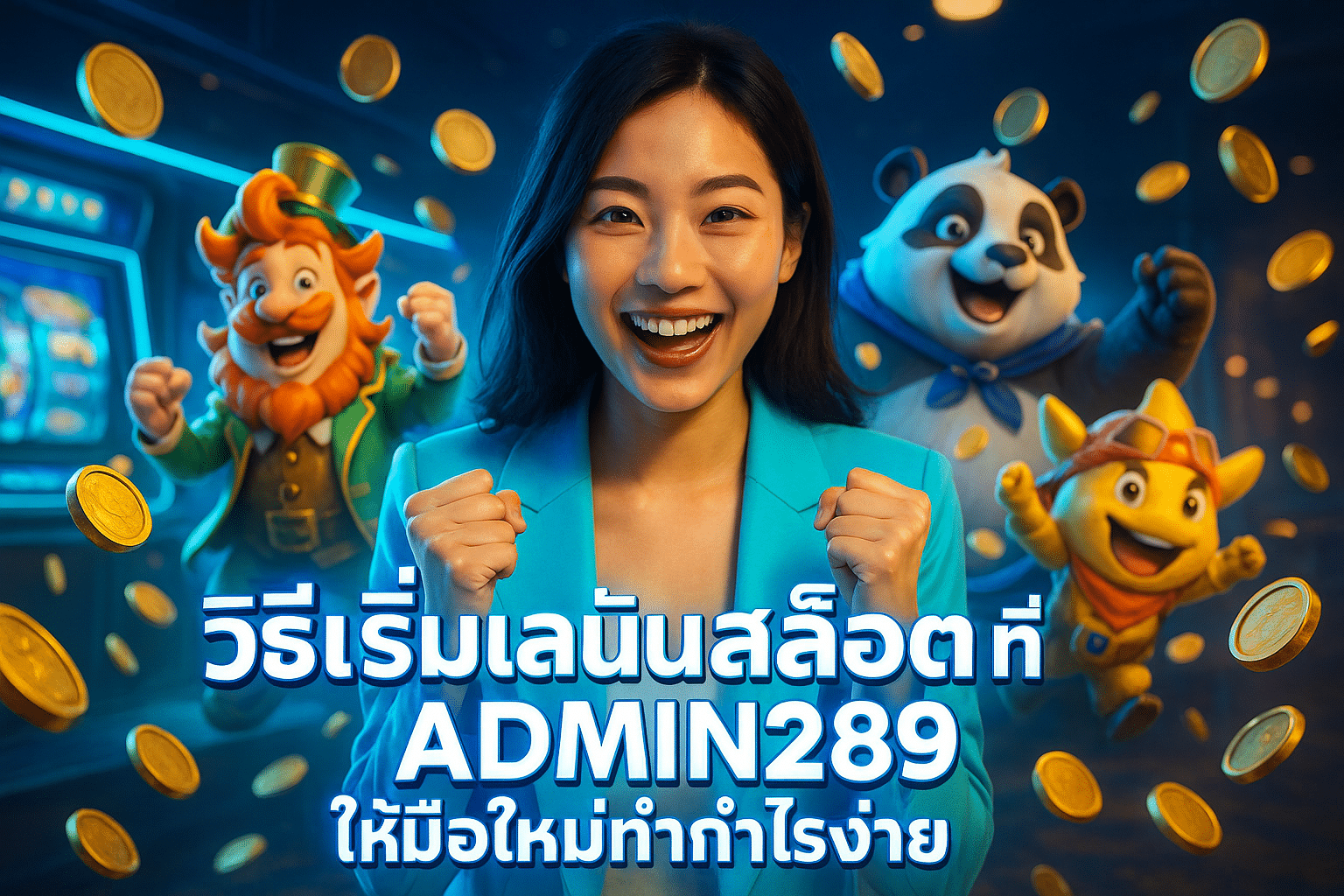 วิธีเริ่มเล่นสล็อตที่ ADMIN289 ให้มือใหม่ทำกำไรง่าย