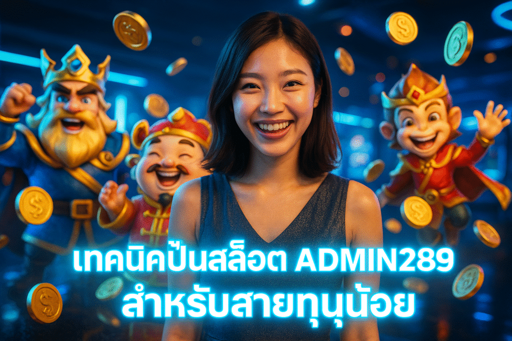 เทคนิคปั่นสล็อต ADMIN289 สำหรับสายทุนน้อย