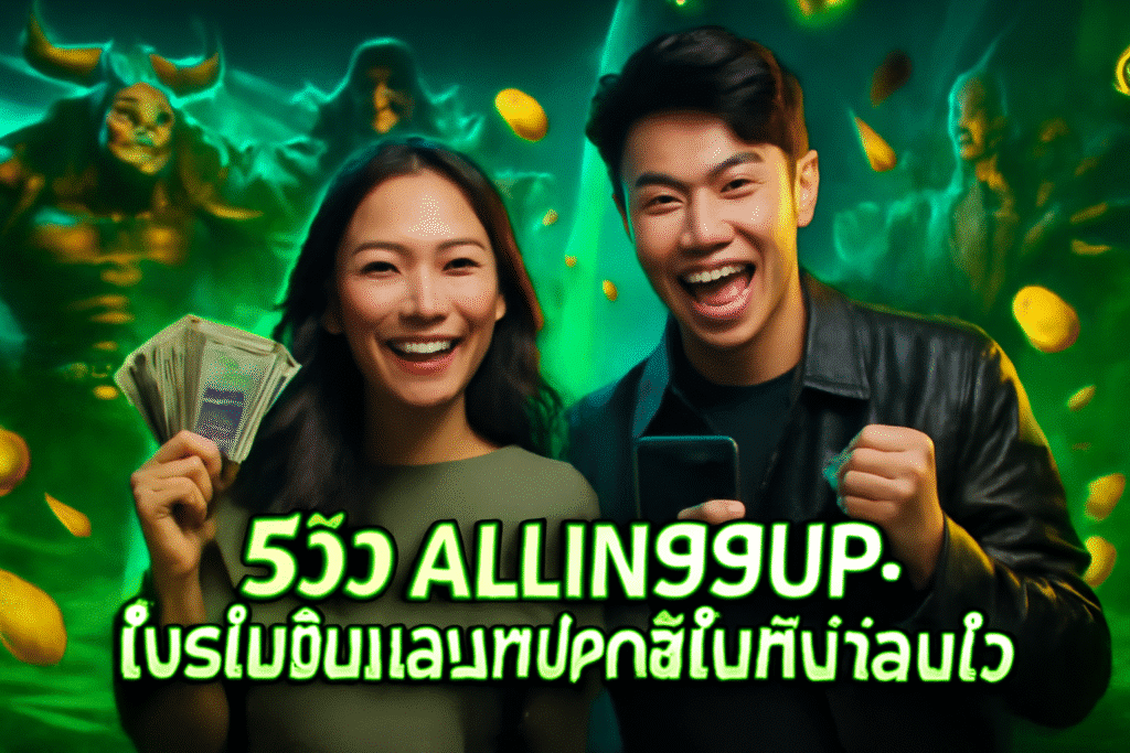 รีวิว ALLIN99UP: โปรโมชั่นและเกมคาสิโนที่น่าสนใจ