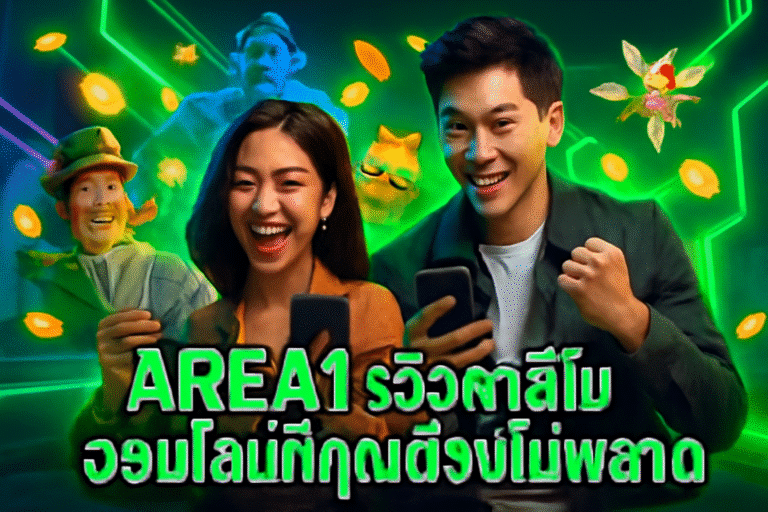 AREA1 รีวิวคาสิโนออนไลน์ที่คุณต้องไม่พลาด